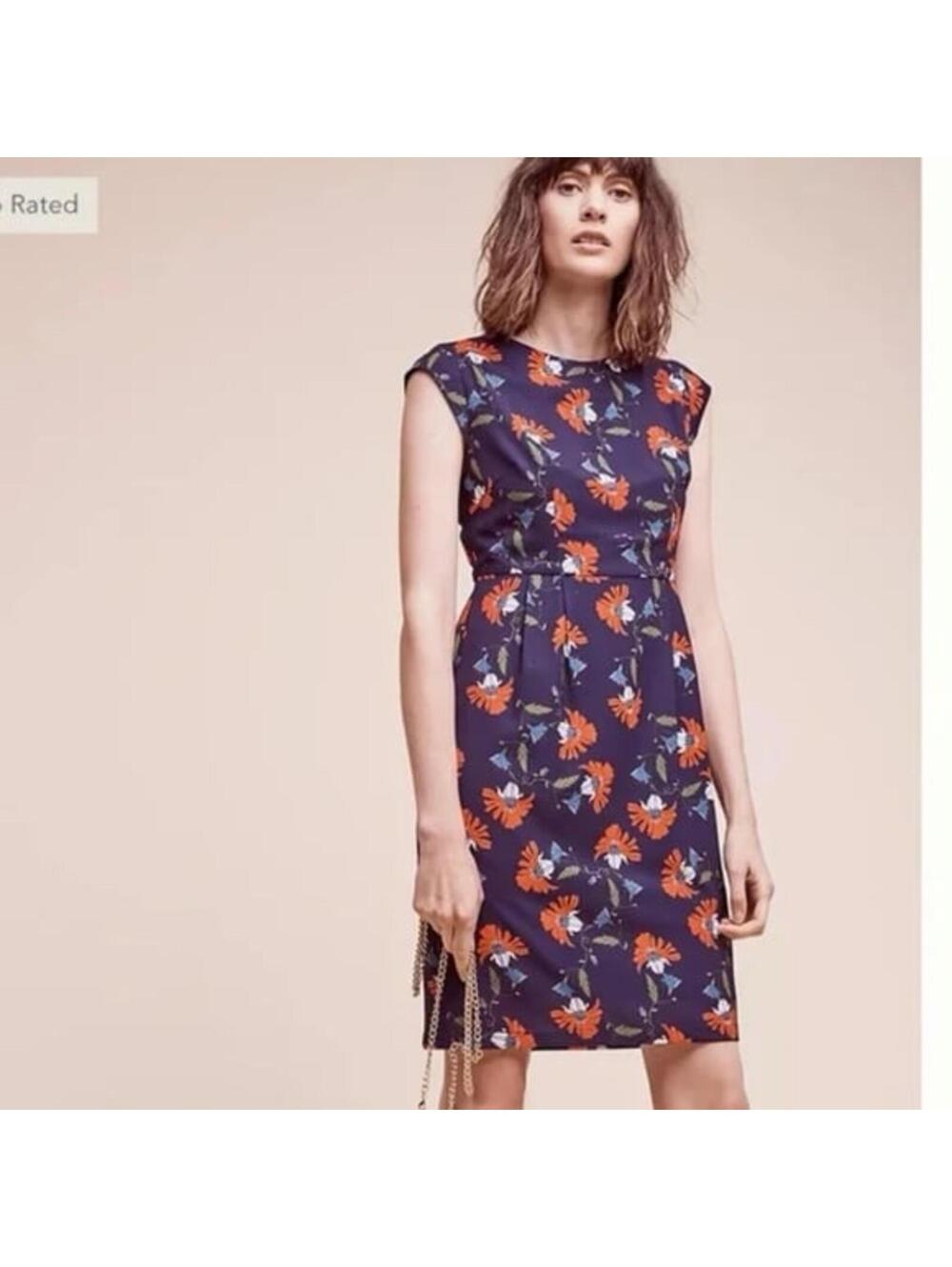 Anthropologie Maeve floral dress